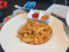 椒盐茶树菇-旺顺阁·北京菜·烤鸭(大望路店)