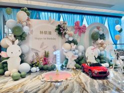 -美特派对气球装饰周岁宴百日宴宝宝 宴生日布置活动策划(曹杨店)