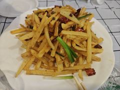 干煸藕丝-狮龙啤酒烧烤屋(建二路店)