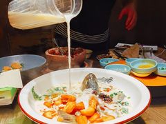 现磨豆浆捞鲈鱼-70后饭吧(府河街店)