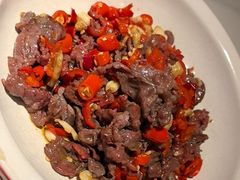 小炒黄牛肉-洪星渔庄临平菜(星万里店)