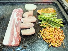 烤牛肠-韩阳王石板烤肉