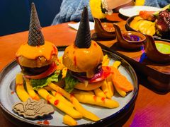 迷你芝士熔岩牛肉堡-bluefrog蓝蛙(悠唐购物中心店)