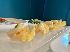 珊汁沙律大虾-柒园·三十年创意杭帮菜(龙湖滨江天街店)