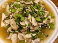 雪菜蘑菇肉片-旅马餐厅(茅家埠店)