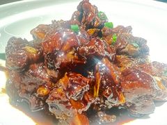 蒜香蜜汁排骨-绿茶餐厅(青岛城阳万象汇店)