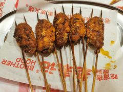 炭烤鸡中翅-老表记广西宵夜螺蛳鸭脚煲(西大店)