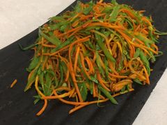 橄榄虫草花炒兰豆-岭南海晏楼(滨江东总店)
