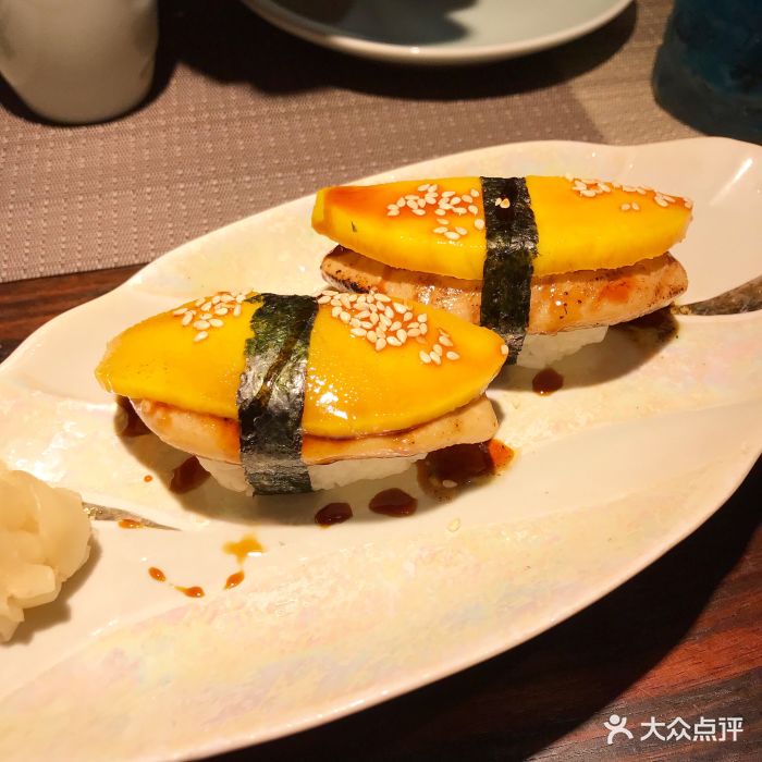 山葵家精致料理寿司吧(来福士中心店)鹅肝芒果握饭图片 - 第2张