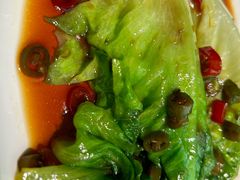葱椒豉油灼生菜-冰火楼(梦泽园店)