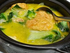 油渣青菜煲-品大三·经典淮扬菜(大行宫店)