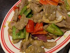 黄芥末酱炒牛肉-乾坤饭店