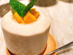 芒果椰子布丁-金椰壳· 大厨新加坡菜(壹方城店)