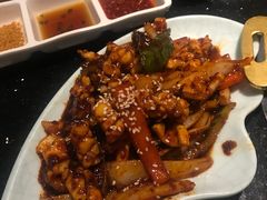 火辣鱿鱼须-猪啊牛呀羊啊铜盘烤肉(正大广场店)