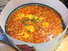石板豆腐拼鸡蛋-小木屋拌饭(鞍山景子街小商品城店)