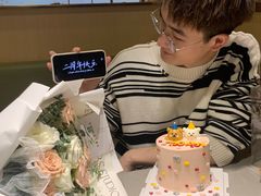 -芒果与甜纯动物奶油蛋糕&甜品台定制
