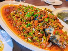 招牌豆鼓鱼-味水记忆·野菌鸡汤土菜馆(青城后山店)