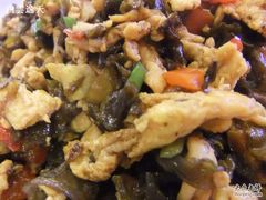 地皮菜炒鸡蛋-金百万烤鸭店(马甸店)