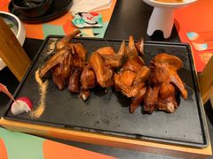 玻璃脆皮乳鸽-羽鸽集·乳鸽专门店·地道顺德菜(岭南站店)