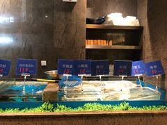 水产区-海上明月海鲜火锅 鲜切牛肉