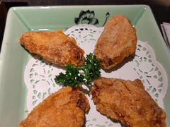 蛋黄鸡翅小份-新白鹿餐厅(松江开元地中海店)