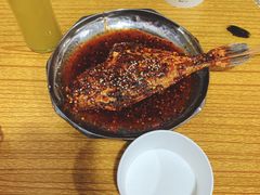 烤巴掌耗儿鱼-袁师傅烤肉(弹子石店)