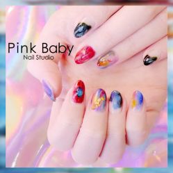 手部美甲-Pink Baby美甲美睫