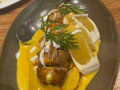 咖喱香橙蘑菇烤鸡卷-花舍·新派粤菜·西餐·下午茶(亚运村·鸟巢店)