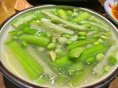青豆烧丝瓜-苏帮主三样菜·江湖川菜(高新店)