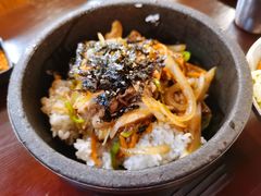 烤牛肉石锅拌饭-青春韩国料理(汽博店)