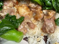 蒜香排骨饭-祥胜美食