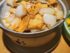干锅千叶豆腐-吕氏疙瘩汤·海鲜新鲁菜(凯德mall新都心店)