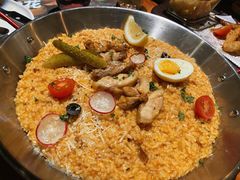 灸烤西班牙鸡肉饭-缦云里花园餐厅