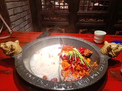 鸳鸯锅-袁老四重庆老火锅(桐梓坡店)