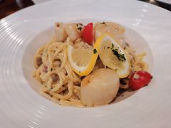 扇贝奶油蘑菇意大利面-La Creperie法餐厅(桃江路店)