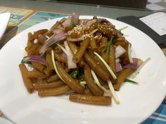 干炒牛肉通心粉-大头力茶餐厅(花都融创茂店)