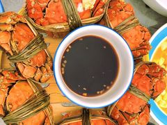 -七的湖·晚芳亭·阳澄湖农家菜·大闸蟹(莲花岛店)