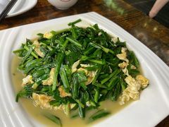 韭菜鸡蛋-水中阁酒店·相聚缘餐厅海鲜家常菜(花果山店)