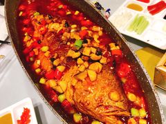 干烧野生大黄鱼-京味斋·北京烤鸭(华威桥北工大店)
