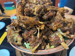 羊骨头羊尾尖锅-来顺成饭庄