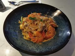 芝士蘑菇鲜虾意大利面-BE BRIGHT KITCHEN(正佳广场店)