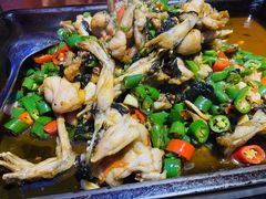 炭烧牛蛙平锅紫苏味-蘭奢雅集·江浙菜(青山江滩店)