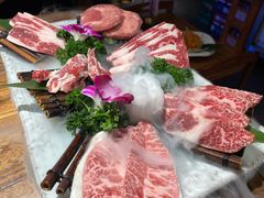 -明洞阿姨·韩式酱蟹烤肉·创意料理(三元桥店)