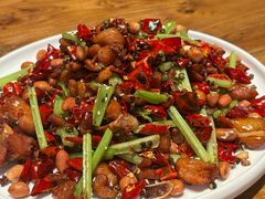 干煸辣子鸡-汉小城·老铫子藕汤·乡野湖北菜(江汉路吉庆街店)