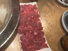 鲜牛肉-左庭右院鲜牛肉火锅(新梅广场店)