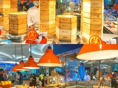 自助取餐区-帝企鹅自助餐厅•儿童岛•真企鹅(长隆企鹅酒店)