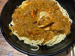 蟹脚热干面-沈记烧烤海鲜(江汉二路店)