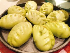生煎菠菜汁和牛粿-望湘园·小雅(德基店)