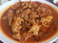 火辣鸡爪-红辣椒八爪鱼特色韩国料理