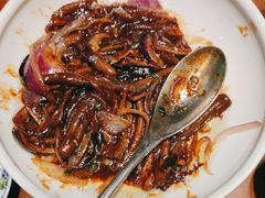 老上海响油鳝丝配饼-上海人家花樣年华(中山公园店)